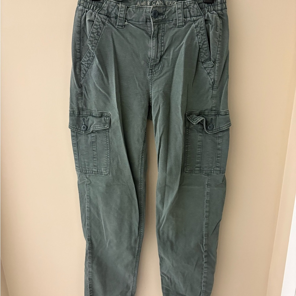 American Eagle Outfitters Green Cargo Pants